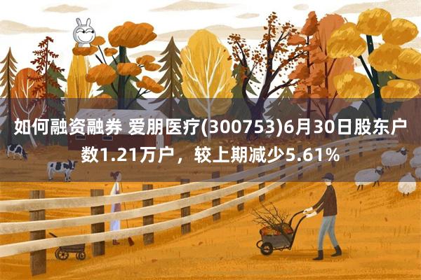 如何融资融券 爱朋医疗(300753)6月30日股东户数1.21万户，较上期减少5.61%