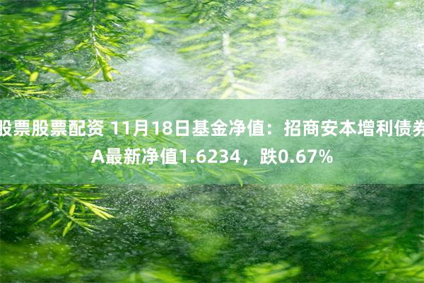 股票股票配资 11月18日基金净值：招商安本增利债券A最新净值1.6234，跌0.67%